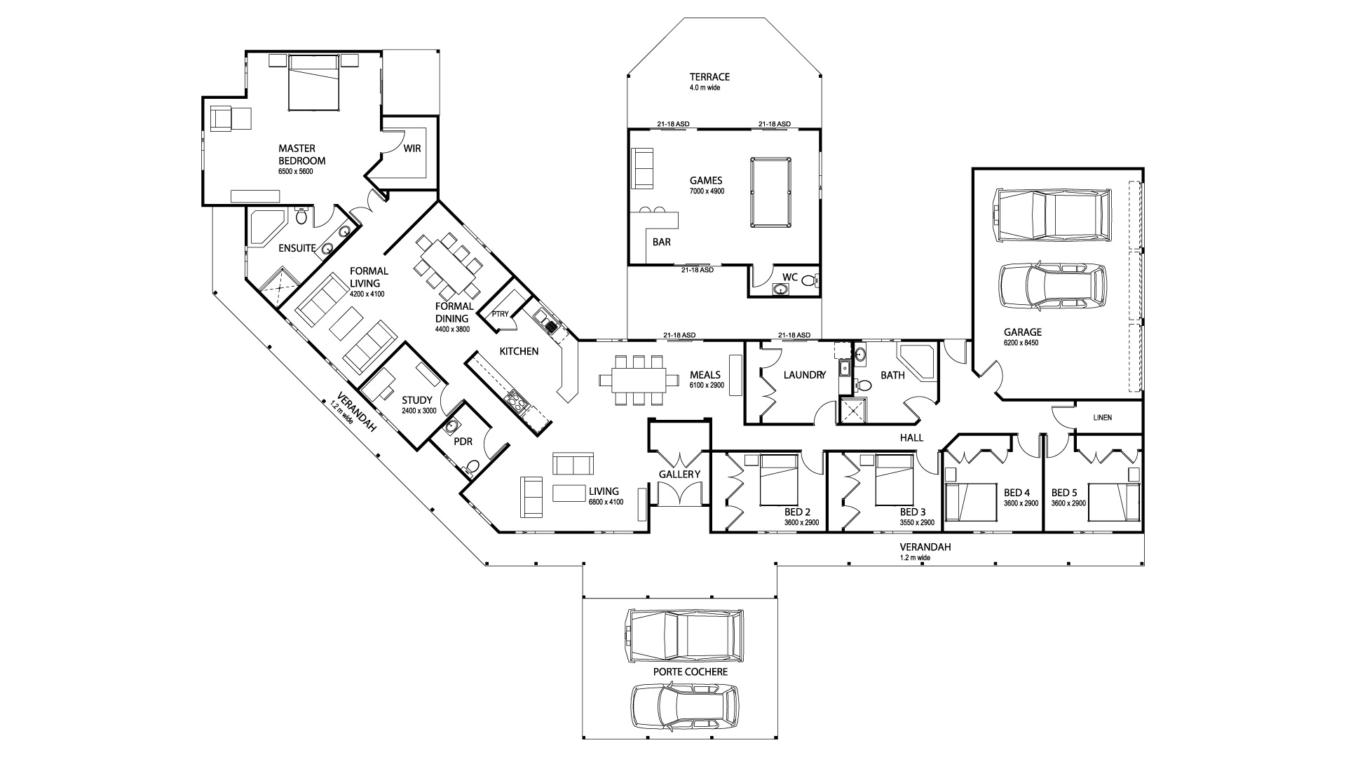 Richmond Grove Floor Plan | Kitome Prestige Series